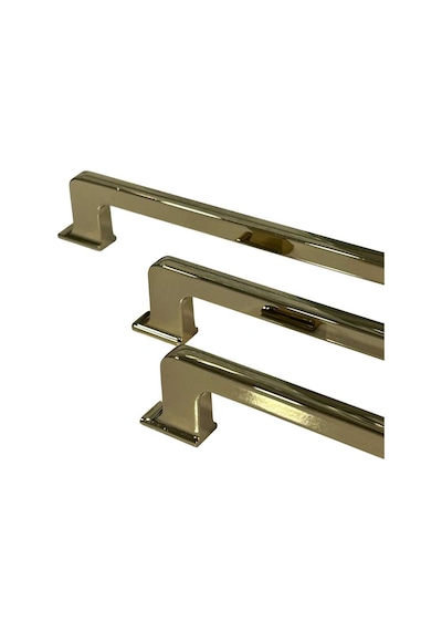 System Mobilya Kulbu Altın Renk 128mm Kulp Sy9307 0128 Gl Çok Renkli