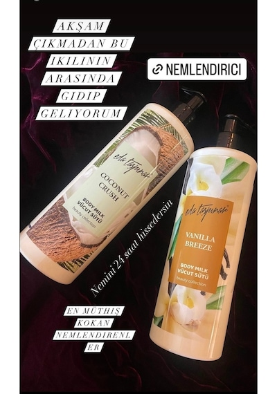 Eda Taşpınar Coconut Crush Hindistan Cevizi Vücut Losyonu 400 ML