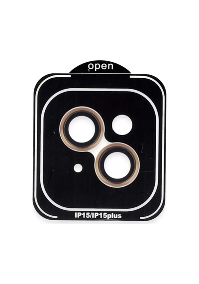 Apple iPhone Uyumlu 14 Pvd Metal Kamera Lens - Turuncu