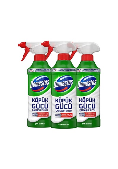 Domestos Köpük Gücü Köpük Çamaşır Suyu Çam Ferahlığı 450 Ml X3 Diğer