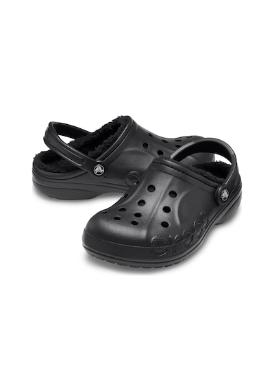 Crocs Baya Lined Clog Kadın Terlik Siyah