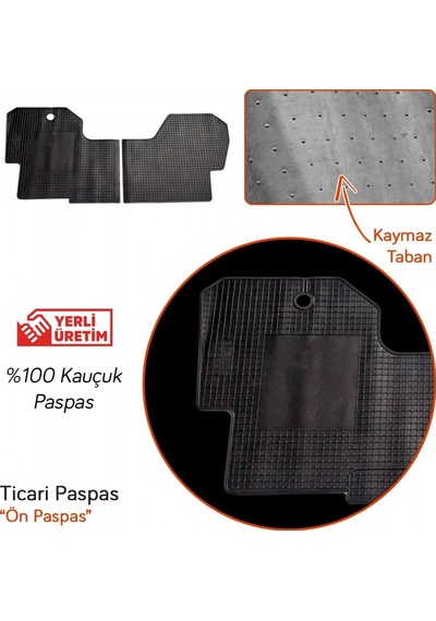 Nyf İveco Daily Uyumlu Kauçuk Paspas