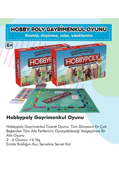 Hobby P Gayrimenkul Emlak Ticareti Oyunu