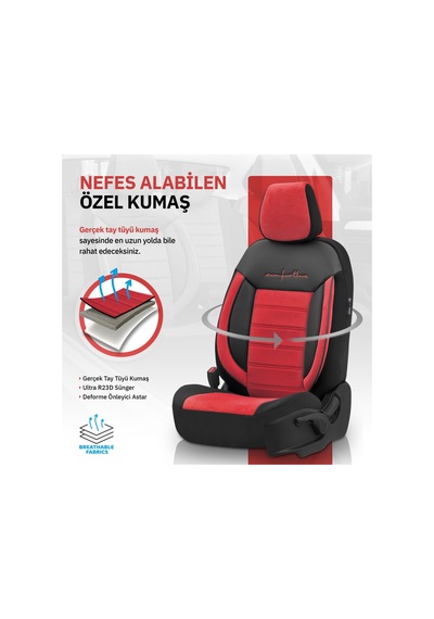 Otom Comfortline Design Premium Oto Koltuk Kılıfı - 550066790