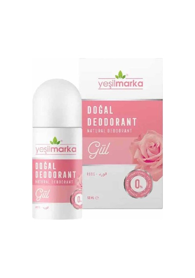 Yeşilmarka Gül Kokulu Doğal Unisex Roll-On Deodorant 50 ML