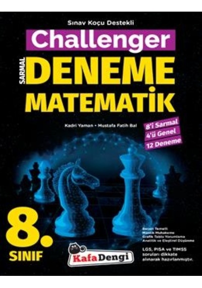 Kafadengi 2024 8. Sınıf Lgs Matematik 12 Li Challenger Denemesi