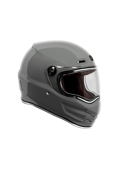 Torc T-9 Kapalı Motosiklet Kaskı Beton Grisi Gri