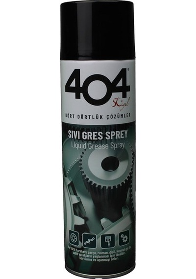 404 Sıvı Gres Sprey 400ml