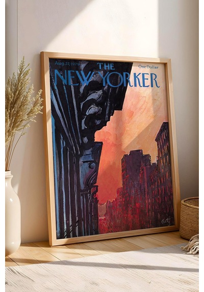 The New Yorker Çerçeveli Tablo August 27 1979