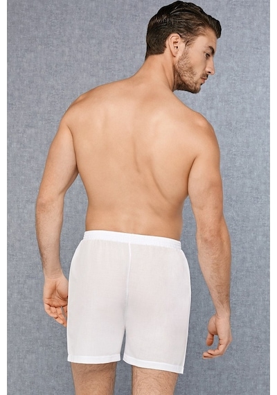 Doreanse Erkek lu Dokuma Kumaş Uzun Bol Paça Boxer 1525 (543079377)