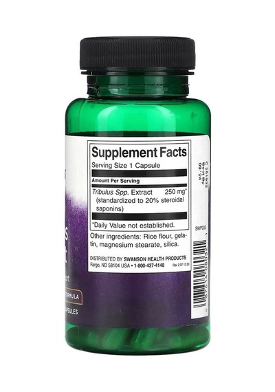 Mega Tribulus Extract 250 Mg 60 Kapsül