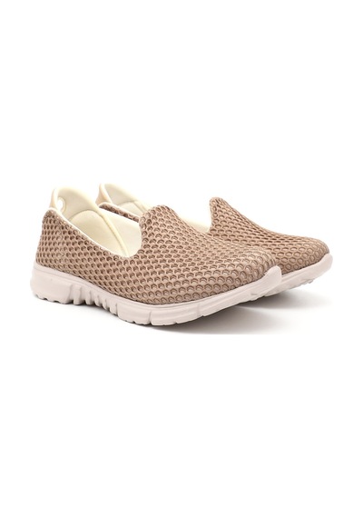 Gönderi(R) Gönderi R Bej Triko Memory Foam Tabanlıklı Comfort Sneaker Bej