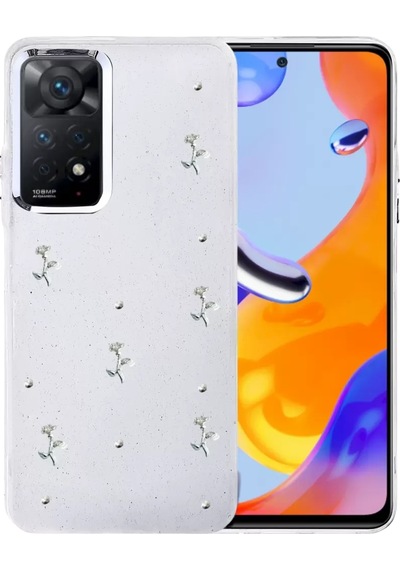 Xiaomi Redmi Note 11 Pro Fiyonk Desenli Kapak - Desen 4 -