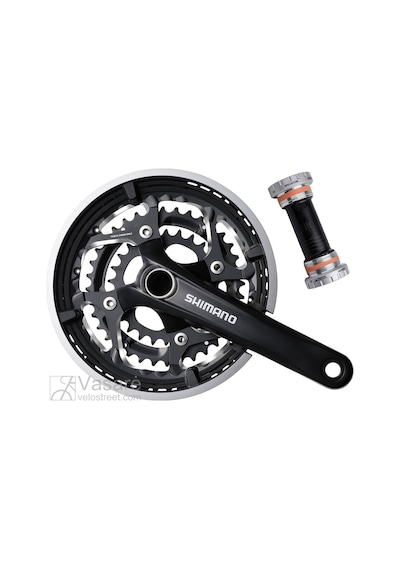 Shimano Fc-t551 Aynakol 3x10v 26/36/48 175mm Orta Göbek Dahil Siyah