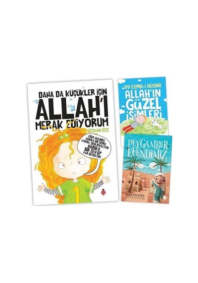 Daha Da Küçükler İçin Dinî Kitaplar Seti 3 Kitap / Özkan Öze