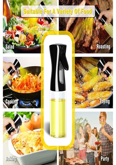 Airfryer Sprey Cam Yağlık Yağdanlık Yağ Püskürtücü Şık Tasarımlı Mangal Barbekü Fritöz Yağ Spreyi Ço Diğer