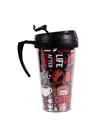 Herevin 161449-804 Kulplu Coffee Mug 500 Ml Çok Renkli