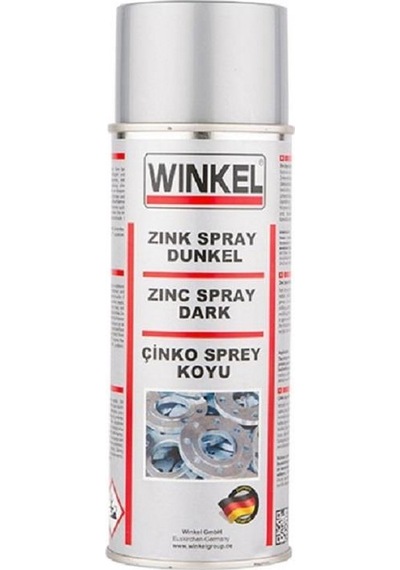Winkel Koyu Renkli Zinc Çinko Galvaniz Sprey 400 ML
