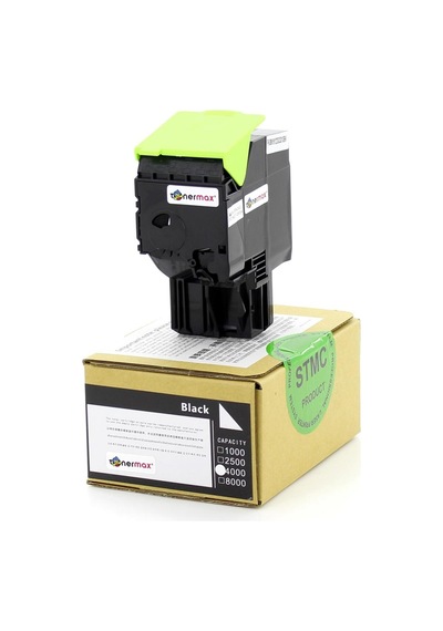 Tonerturk Lexmark 70C8Hk0 Siyah Uyumlu Toner / Cs310 / Cs410 / Cs510