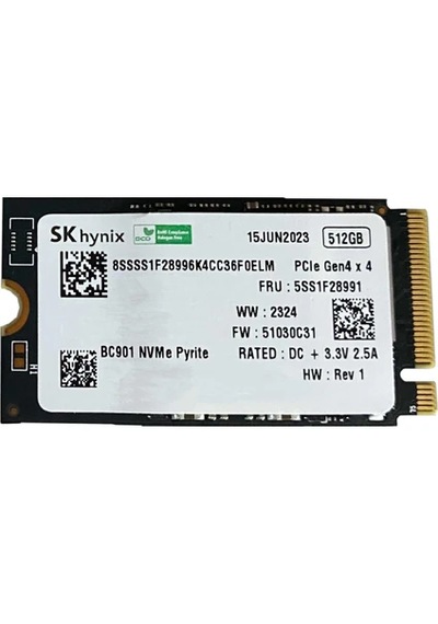 Bc901 512gb 22x42 M.2 Nvme Ssd 1