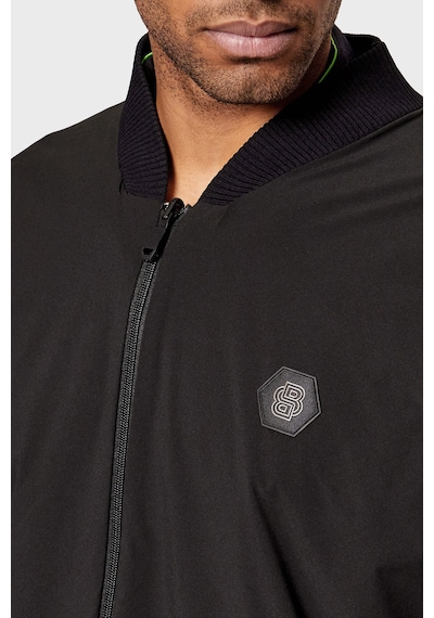 Boss Logolu Regular Fit Kolej Yaka Çift Kullanımlı Bomber Ceket Erkek Ceket 50544009 001 Siyah Boss Logolu Regular Fit Kolej Yaka Çift Kullanımlı Bomber Ceket Erkek Ceket 50544009 001 Siyah