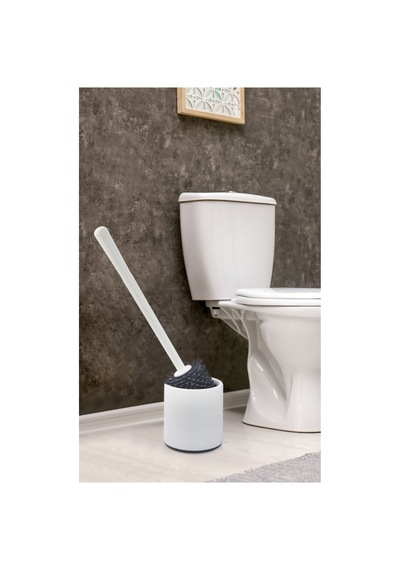 Buççin Online Mağaza Banyo Mutfak Sabunluk Organizer Fırça Set 4lü Silikon Beyaz Çok Renkli
