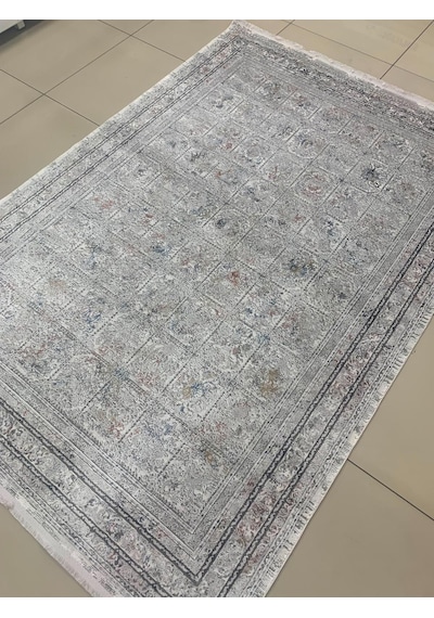 Padişah Halı Evidence 36841 111 Serisi Viskon Akrilik Salon Oturma Yatak Odası Halısı Gri