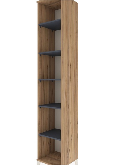 Hyperion Dolap 6 Raflı 44x44x243 Çam-antrasit Atlas Çam Hyperion Dolap 6 Raflı 44x44x243 Çam-antrasit Atlas Çam