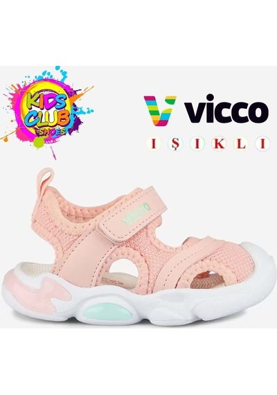 Vicco Soft Ptk Çocuk Sandalet Pudra