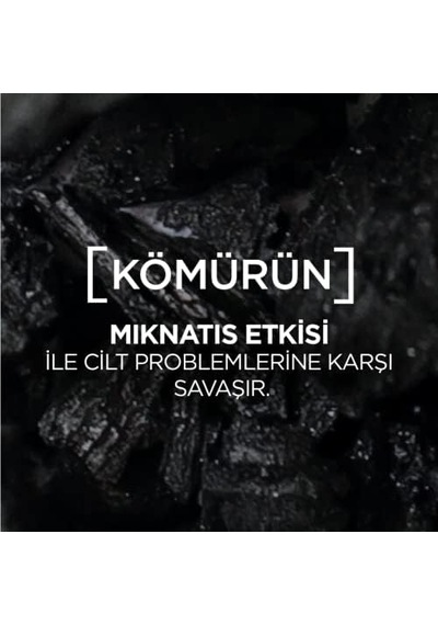 Men Expert Pure Charcoal Cilt Problemlerine Karşı Savaşan Yüz Yıkama Jeli 100 Ml