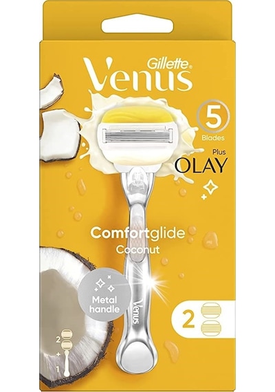 Gillette Venus Comfortglide Olay Kadın Tıraş Makinesi + 2 Yedek Başlık