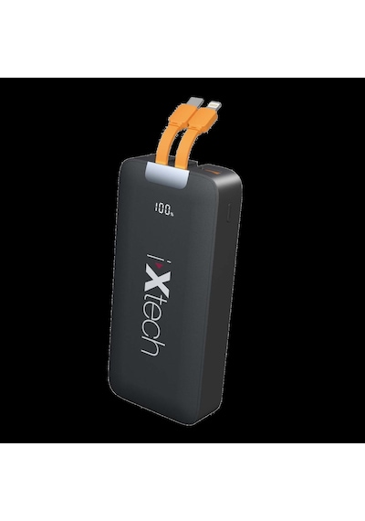 İxtech 20.000 Mah Powerbank 22.5w Siyah Ix-pb023