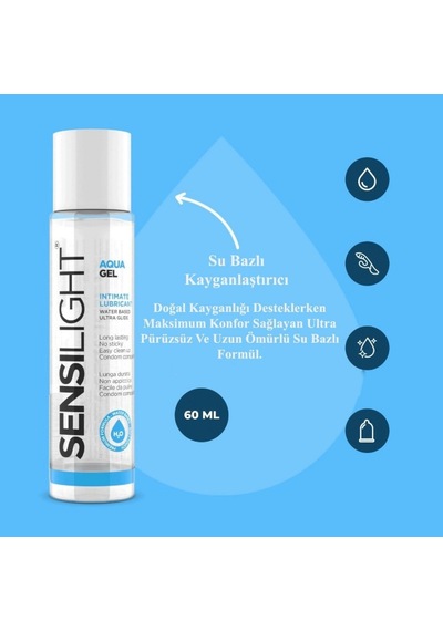 İntimateline Sensilight Aqua 60 Ml Kayganlaştırıcı Jel