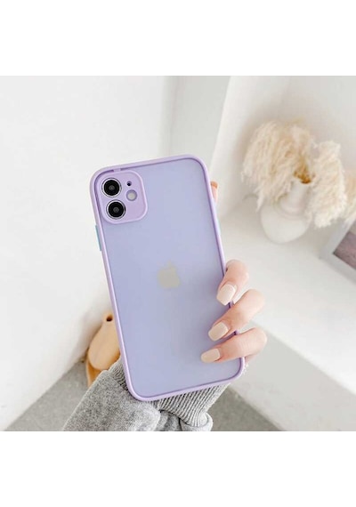 Apple Uyumlu iPhone 11 Kilif Kamera Korumali Mat Kapak 421380570