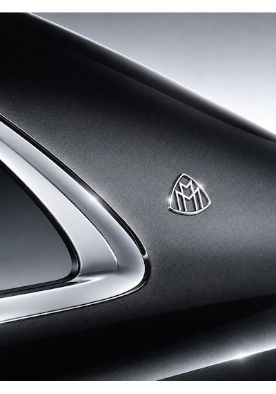 Mercedes-benz Maybach X222 C-sütunu Amblemi 75mm X 55mm 2'li Set Bantlı