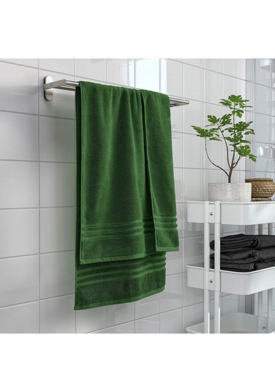 Ikea Brokglım Banyo Havlusu 100 X 150 Cm Yeşil