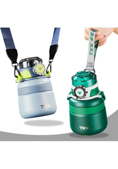 Tkk Çelik Çocuk Matarası 600 Ml Yeşil Hulk