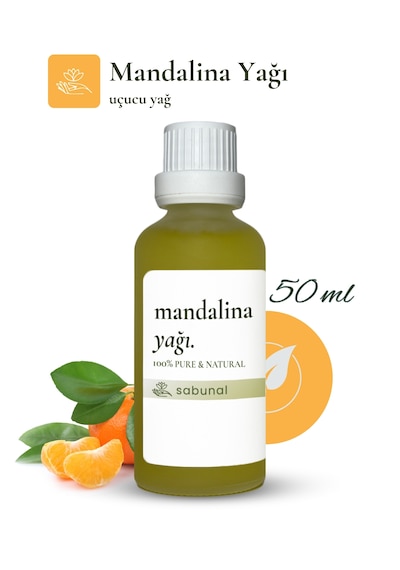 Sabunal Mandalina Yağı 50 ML Aromaterapi Ve Cilt Bakım Yağı
