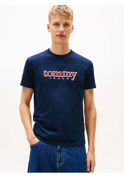 Tommy Hilfiger Tjm Normal Kesim Aplikeli Grafik Baskılı Erkek Mavi T-shirt Dm0dm22719c1g Mavi Tommy Hilfiger Tjm Normal Kesim Aplikeli Grafik Baskılı Erkek Mavi T-shirt Dm0dm22719c1g Mavi