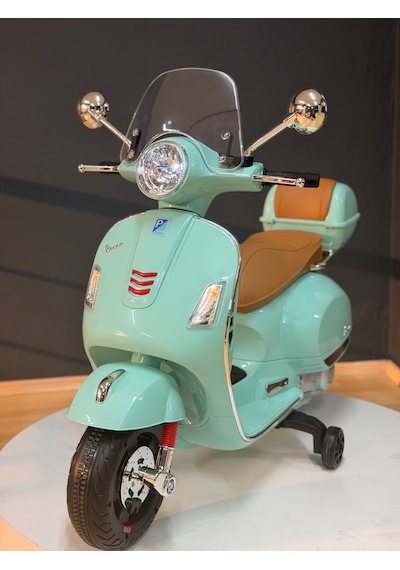 Orjinal Vespa Akülü Motor 3-6 Yaş Mavi