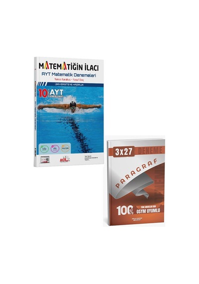 Acil 2027 Ayt Matematiğin İlacı Denemeleri+anla Kazan Paragraf Deneme