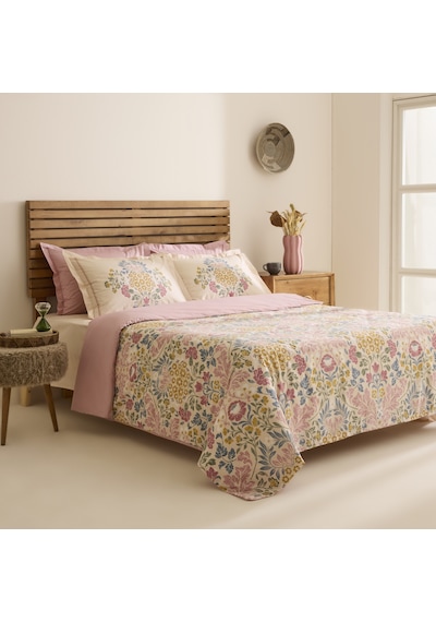 Karaca Home Grandis %100 Pamuk Çift Kişilik Nevresim Takımı Multicolour Renkli