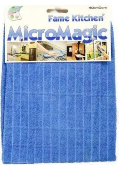 Fame Kıtchen Fame Kitchen Mikromagic Temizlik Bezi Mikrofiber 4 Adet 40X40Cm