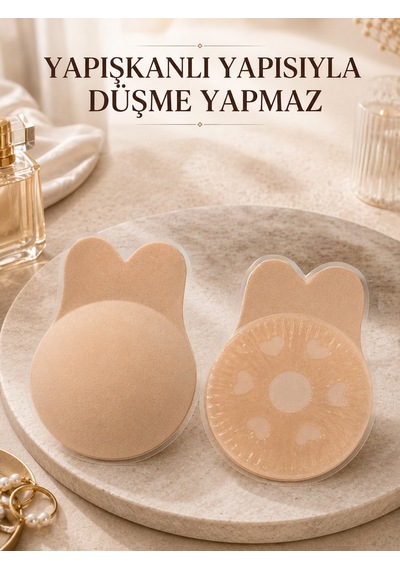 Emvera Kendinden Yapışkanlı Silikon Destek Pedi Günlük Ve Özel Gün Kullanımına Uygun Çok Renkli