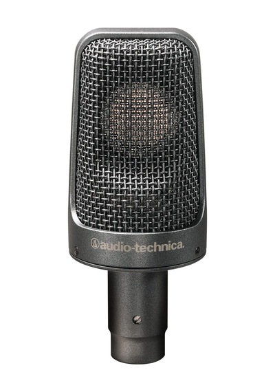 Audio-technica Ae3000 Kardioid Kapasitif Enstrüman Mikrofonu, Siy