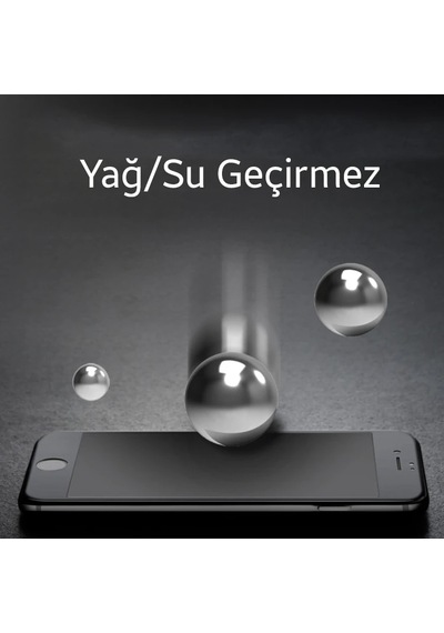 Apple, Uyumlu iPhone Se3-se2 Apple, Uyumlu iPhone 8-7 3d Full Privacy Gizlilik Kırılmaz Cam Ekran Koruyucu- 5775