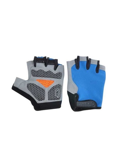 Dancemonkey Yarım Sürüş Parmak Off-road Eldiveni 543174590 -m Vk Gri - Mavi