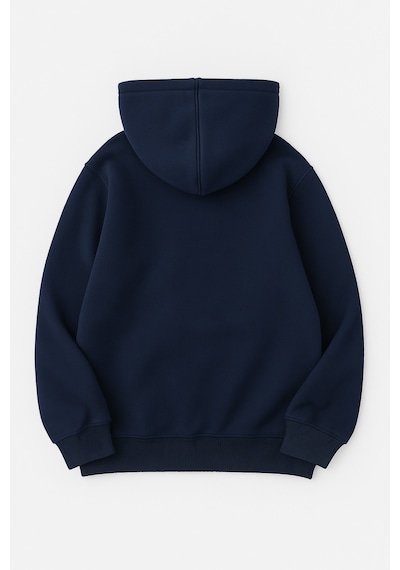 4'lü Kapüşonlu Basic Sweatshirt Seti - Düz Kışlık Şardonlu Kumaş Çok Renkli