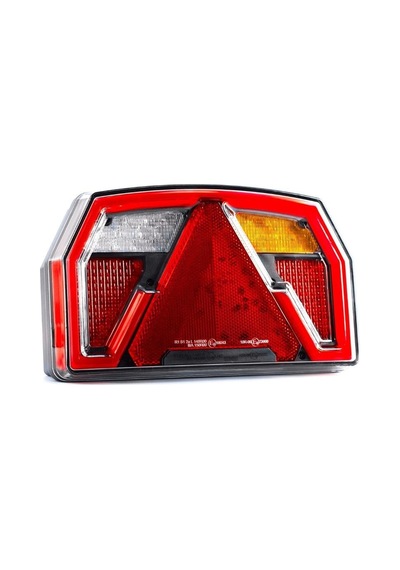 Frıstom 12v-30v Stop Lambası Neon Ledli 6 Fonksiyonlu 240 140 58 Mm E9 Sağ