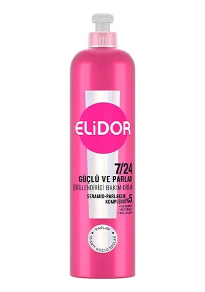 2 Adet Elidor Saç Kremi Güçlü Parlak 240 Ml